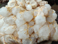 Natural Etched Window Candle Quartz Clusters x 1 From Ansirabe, Madagascar - Toprock Gemstones and Minerals