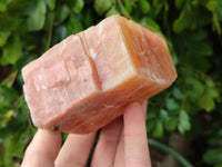 Natural Sunset Orange Calcite Specimens x 4 From Spitzkop, Namibia - Toprock Gemstones and Minerals