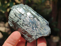 Natural Schorl Black Tourmaline with Associated Minerals x 6 From Erongo, Namibia - Toprock Gemstones and Minerals