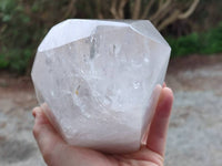 Polished Window Clear Quartz Crystal With Inclusions x 1 From Madagascar - Toprock Gemstones and Minerals