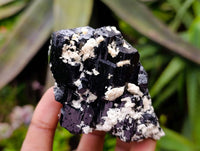 Natural Schorl Black Tourmaline Specimens x 6 From Erongo, Namibia - Toprock Gemstones and Minerals