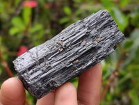 Natural Schorl Black Tourmaline Specimens x 6 From Erongo, Namibia - Toprock Gemstones and Minerals