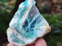 Natural Shattuckite Cobbed Specimens x 24 From Kaokoveld, Namibia - Toprock Gemstones and Minerals