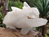 Natural Malagasy Quartz Crystal Clusters x 2 From Madagascar - Toprock Gemstones and Minerals