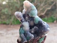 Natural Drusy Ball Malachite On Dolomite Specimens x 3 From Mindingi Mine, Kambove, Congo - Toprock Gemstones and Minerals