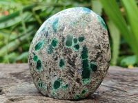 Polished Emerald Mica 'Mutokolite' Standing Free Forms x 6 From Mutoko, Zimbabwe - Toprock Gemstones and Minerals