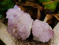 Natural Sunburst Amethyst Spirit Quartz Clusters x 6 From Boekenhouthoek, South Africa - Toprock Gemstones and Minerals