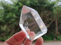 Polished Clear Quartz Crystals x 6 From Madagascar