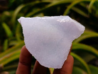 Natural Blue Lace Agate Geode Specimens x 12 From Nsanje, Malawi