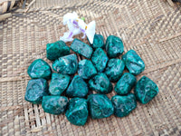 Polished Dioptase Free Forms x 20 From Likasi, Congo