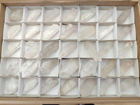 Natural Double Terminated Clear Quartz Crystals x 35 From Madagascar