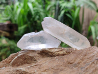Natural Double Terminated Clear Quartz Crystals x 35 From Madagascar