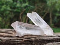 Natural Double Terminated Clear Quartz Crystals x 35 From Madagascar