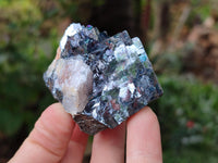 Natural Bright Silver Lead Galena Cobbed Specimens x 12 From Kaokoveld, Namibia