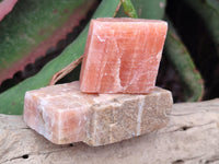 Natural Sunset Orange Calcite Specimens x 24 From Spitzkop, Namibia