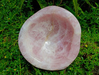 Polished XL Rose Quartz Bowl x 1 From Ambatondrazaka , Madagascar