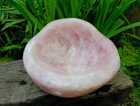 Polished XL Rose Quartz Bowl x 1 From Ambatondrazaka , Madagascar