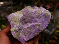 Natural Stichtite Cobbed Specimens x 8 From Barberton, South Africa