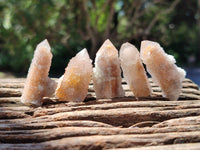 Natural Limonite Fairy Spirit Quartz Crystals x 70 From Boekenhouthoek, South Africa