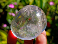 Polished Clear Quartz Galets x 12 From Madagascar