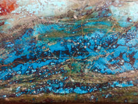 Polished Shattuckite Free Forms x 6 From Kaokoveld, Namibia