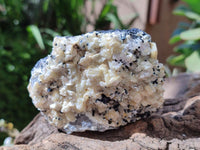 Natural Schorl Black Tourmaline with Associated Minerals x 6 From Erongo, Namibia