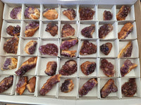 Natural Amethystos Amethyst Clusters x 37 From Kwaggafontein, South Africa