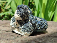 Natural Schorl Black Tourmaline Specimens with Associated Minerals x 3 From Erongo, Namibia