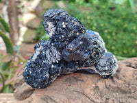 Natural Schorl Black Tourmaline Specimens with Associated Minerals x 3 From Erongo, Namibia