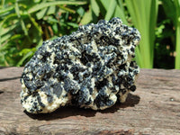 Natural Schorl Black Tourmaline Specimens with Associated Minerals x 3 From Erongo, Namibia