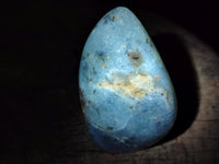 Polished Dendritic Opal Standing Free Forms x 2 From Moralambo, Madagascar