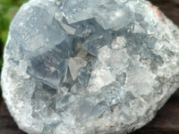 Natural Blue Celestite Specimens x 6 From Sakoany, Madagascar
