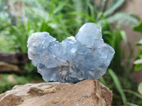 Natural Blue Celestite Specimens x 6 From Sakoany, Madagascar