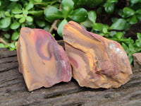 Natural Nguni Jasper Cobbed Specimens x 12 From Northern Cape, South Africa