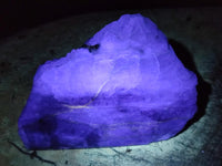 Polished On One Side Watermelon Fluorite Slices x 4 From Uis, Namibia