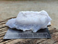 Natural Etched Blue Chalcedony Geodes x 6 From Nsanje, Malawi
