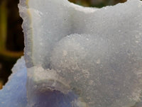 Natural Large Etched Blue Chalcedony Geode x 3 From Nsanje, Malawi