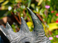 Hand Made Serpentine Rhino Carving x 1 From Zimbabwe