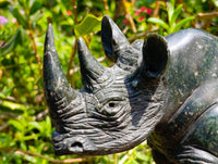 Hand Made Serpentine Rhino Carving x 1 From Zimbabwe