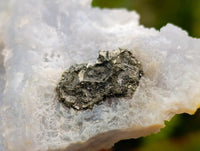 Natural Etched Blue Chalcedony Geodes x 12 From Nsanje, Malawi
