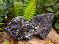 Natural Bright Silver Lead Galena Cobbed Specimens x 12 From Kaokoveld, Namibia