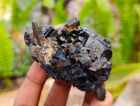 Natural Schorl Black Tourmaline with Associated Minerals x 6 From Erongo, Namibia