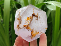 Polished Mixed Inclusions Quartz Crystals x 5 From Madagascar