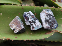 Natural Small Bright Silver Lead Galena Cobbed Specimens x 20 From Kaokoveld, Namibia