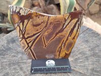 Polished On One Side Nguni Jasper Slabs x 3 From Northern Cape, South Africa