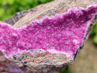 Natural Salrose Cobaltion Dolomite with Malachite Specimens x 6 From Kakanda, Congo