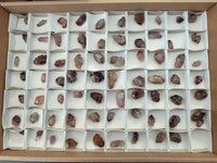 Natural Window Amethyst Crystals x 70 From Chiredzi, Zimbabwe