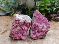 Natural Salrose Specimens x 6 From Kakanda Congo