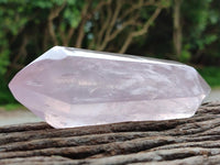 Polished Double Terminated Rose Quartz Crystals x 6 From Madagascar