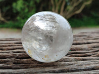 Polished Clear Quartz Crystal Balls x 4 From Madagascar